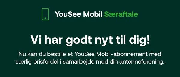 YouSee Mobil Særaftale