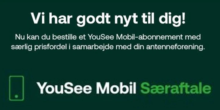 Yousee Mobil Særaftale
